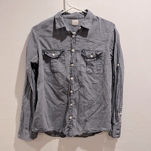J. Crew chambray Perfect Shirt